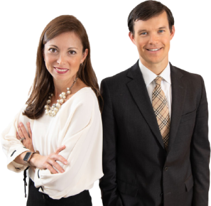 An Image of Attorney Angela Gibson and Brad Gibson